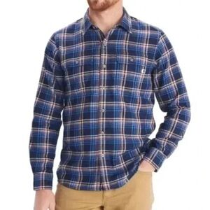Marmot Bayview Midweight Flannel Button Down Shirt